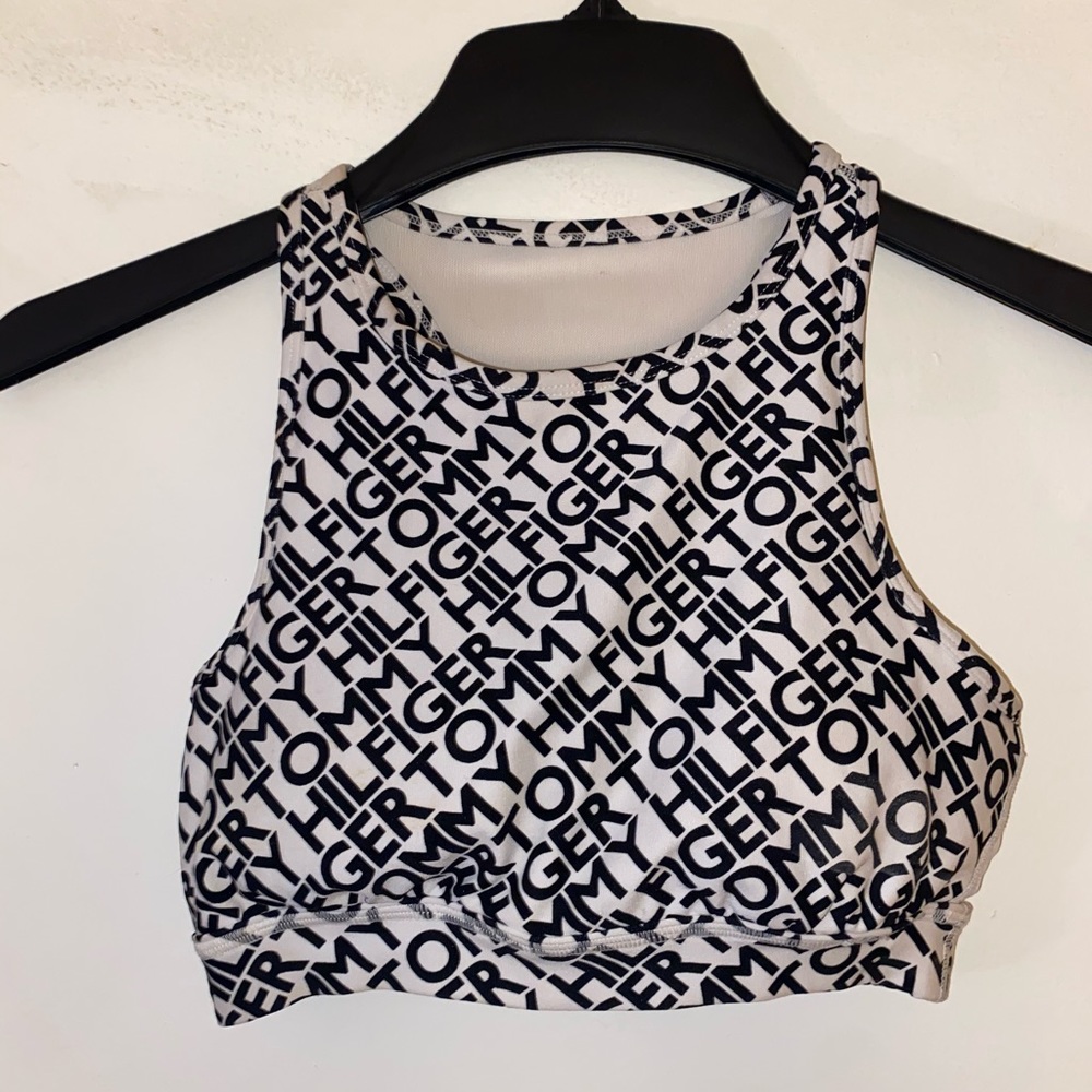 Tommy Hilfiger high neck sports bra